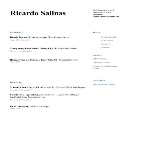Resume Anthony J-2 | DOCX