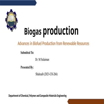 266  ---Biogas production from waste.pptx