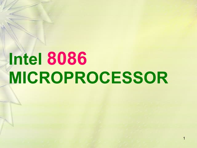 26677766 8086-microprocessor-architecture