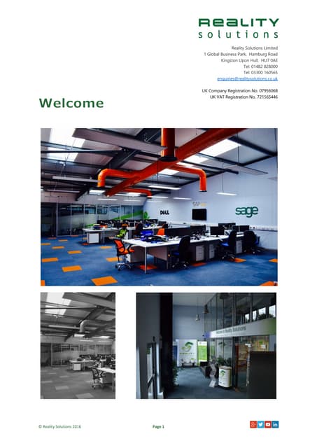 Reality Solutions Introduction 2016