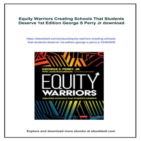 Equity Warriors Creating Schools That Students Deserve 1st Edition ...