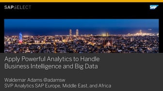 26764 Waldemar Adams 151116 BCN SAP Select