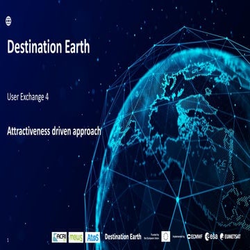 DESTINATION OF EARTH, Attractive driven presentation | PDF