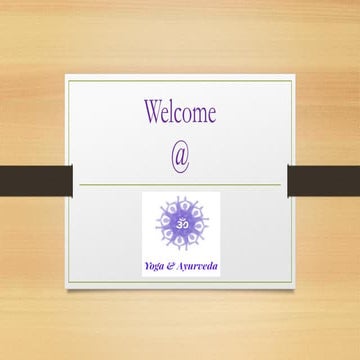 Ayurveda and Yoga invidual