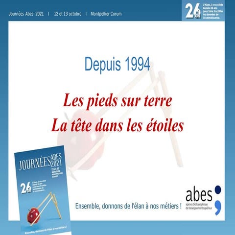 Jabes 2021 - 26 ans après la création de l'Abes