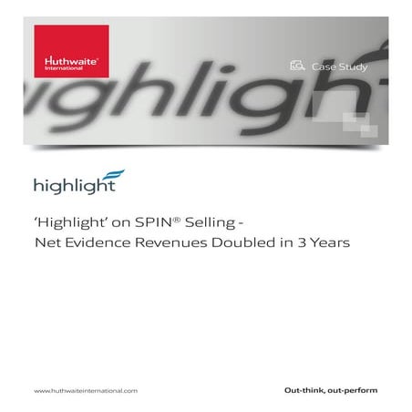 Case study - Net Evidence