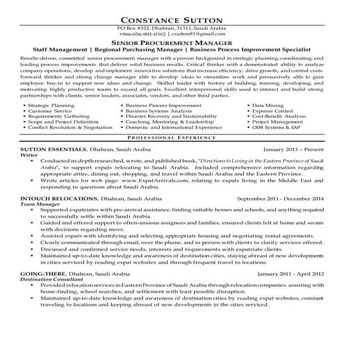 CIO Example | PDF