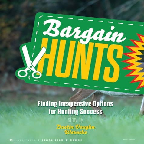 Bargain Hunts Article | PDF | Hunting and Shooting | Sports