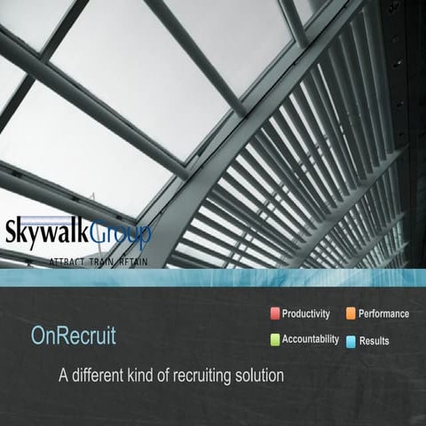 OnRecruit-RPO PowerPoint Presentation