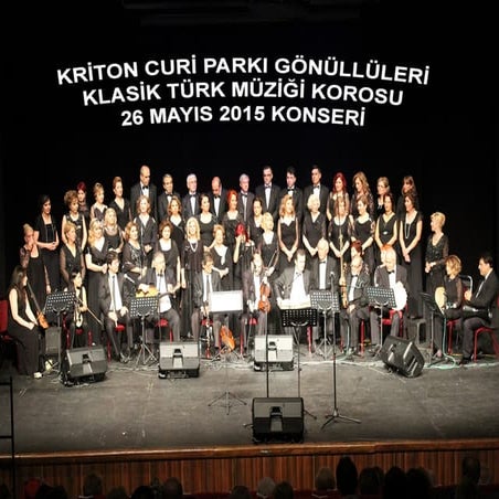 KRITON CURi TÜRK SANAT MÜZİĞİ KOROSU 26 MAYIS 2015 KONSERİ