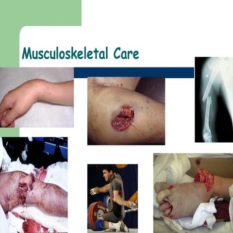 26)Musculoskeletal Care