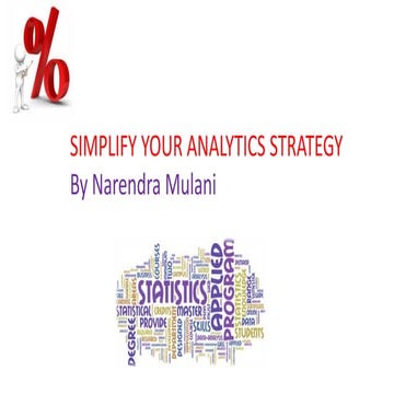 Simplify you analytics strategy