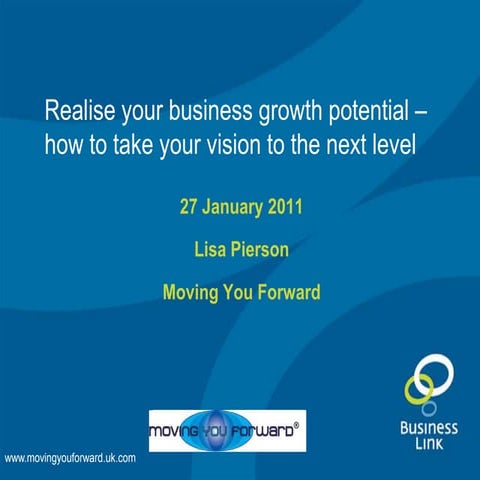 27.01.11 Realise your business growth potential