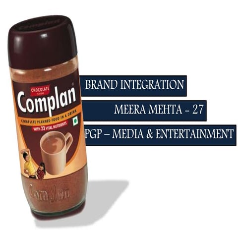Brand Integration - Complan | PPTX