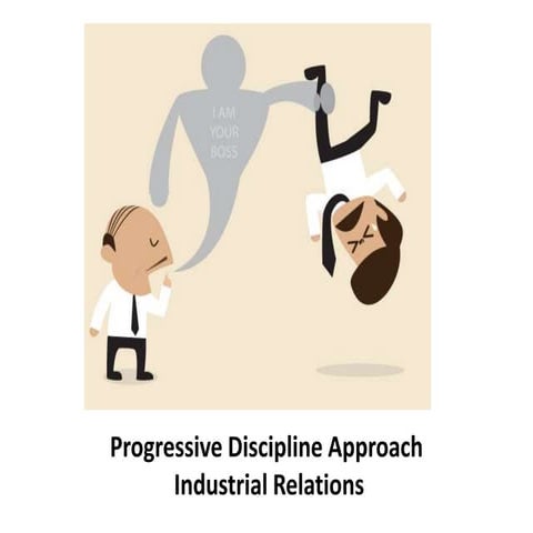 Progressive Discipline Approach  - Industrial Relations