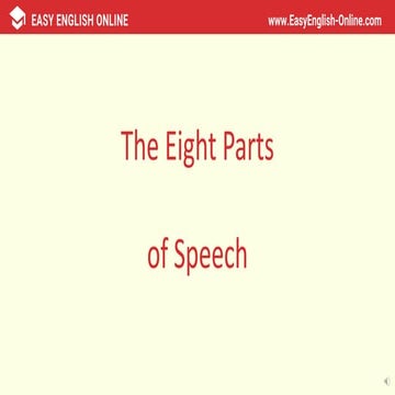 27 - 8 Parts of Speech - Complete.pdf
