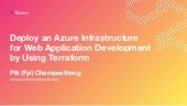 Deploy an Azure Infrastructure  for Web Application Development  by Using Ter...