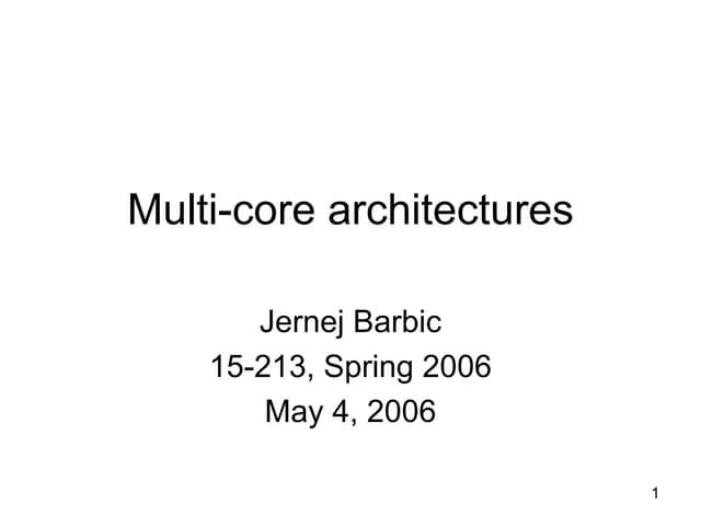 27 multicore