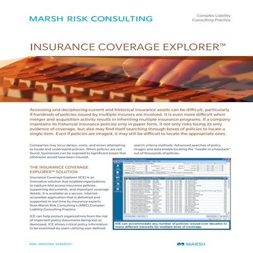 who is marsh | PDF