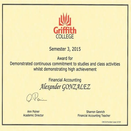 0-Diploma of Commerce-QIBT Griffith | PDF