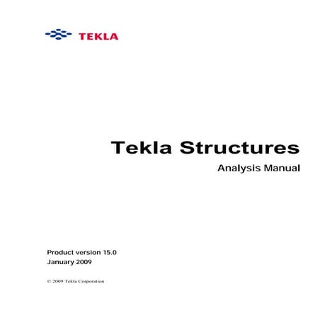 271083916 tekla-15-analysis-manual
