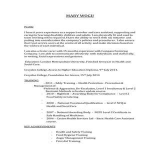 Mary Wogu CV - Copy