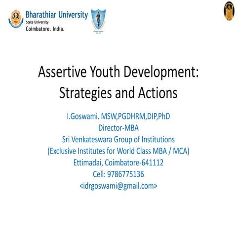 YOUTH DEVELOPMENT
