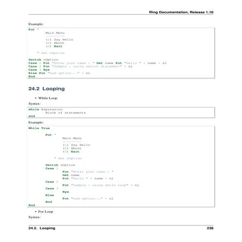 The Ring programming language version 1.10 book - Part 28 of 212
