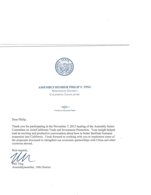 CBSI USF Letter | PDF