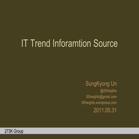 IT Trend Information Source
