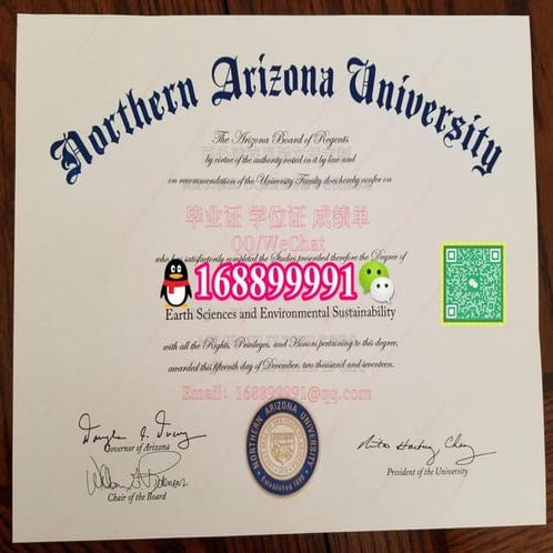 Northern Arizona University degree offer diploma Transcript | PPT