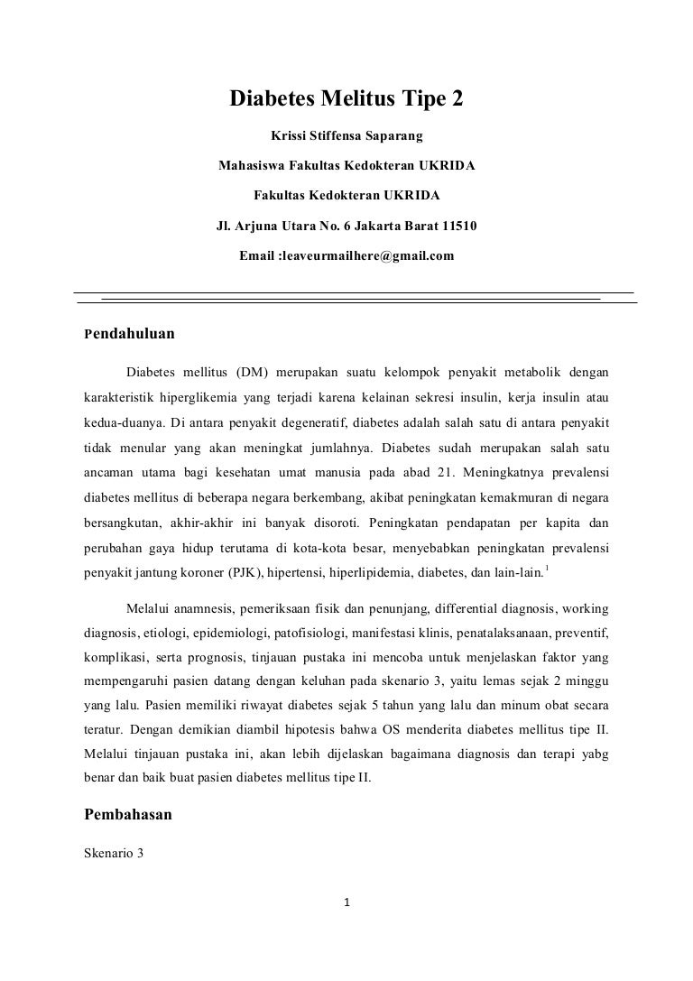 274409377 Makalah Diabetes Melitus Tipe 2