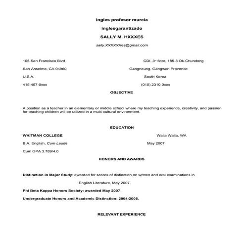 inglesgarantizado profesor ingles murcia