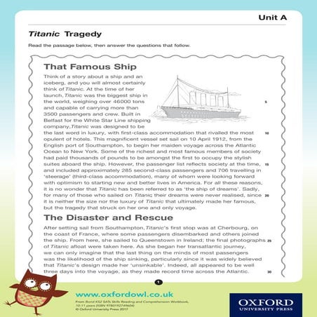 Titanic Presentation | PPSX