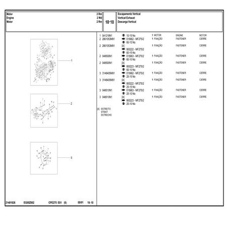 trator Massey Ferguson 275