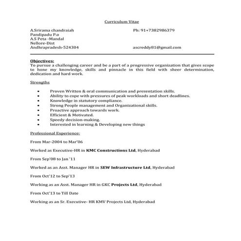 DINESH KUMAR - HR & Admin | DOC
