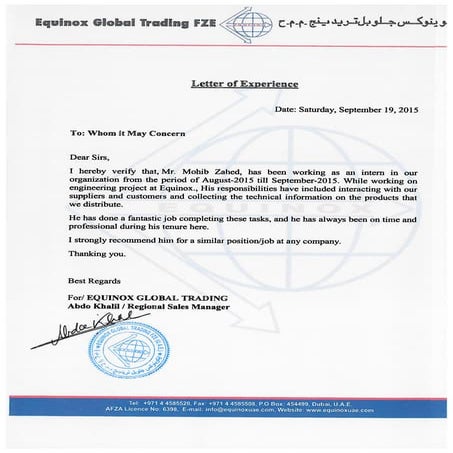 Equinox Global Trading recomendation letter.PDF