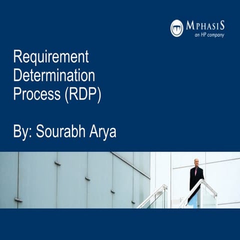 Requirement Determination Process