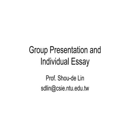 27702 Essay Presentation