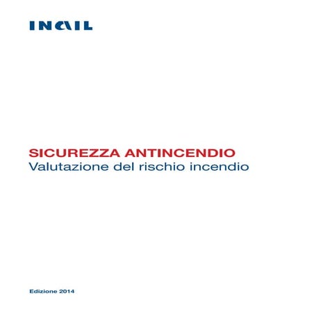 277   2015   inail rischio incendio valutazione scuole