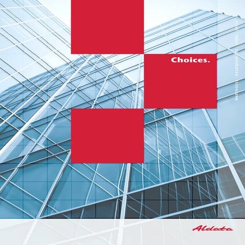 Aldata Choices Brochure