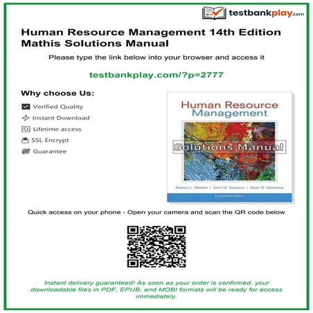 Comprehensive Guide to Human Resource Management: Selection and ...