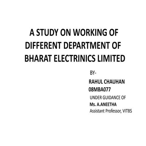 bharat-eectronics-limited-a-study-on-working-of-different-department