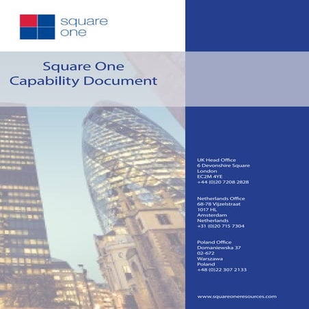 Square One All Practice Capability 2015