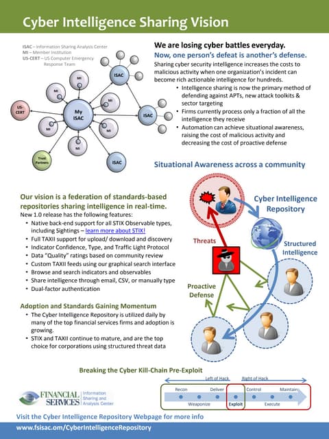 Cyber Intelligence Vision Information Sheet 20Nov2013