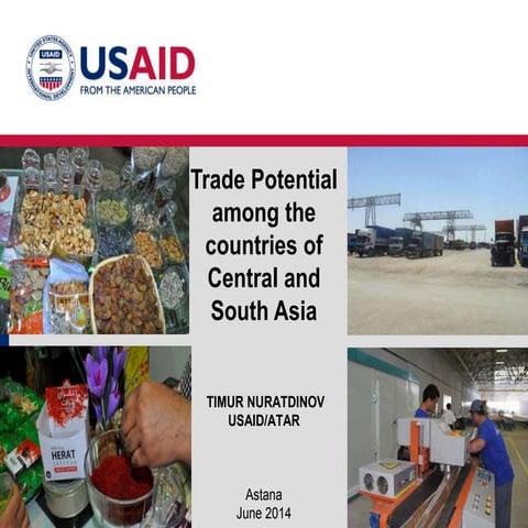 Trade potential in CAR&SA, 30Jun14