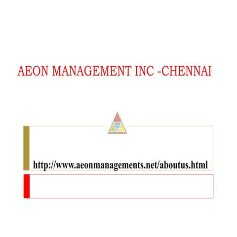 aeon management inc   chennai / Reviews