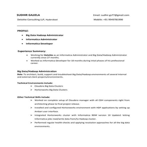 Sudhir Gajjela_Resume