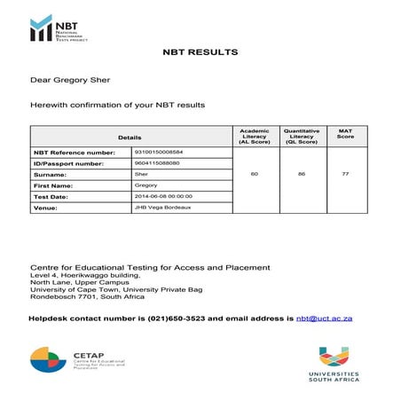 NBT | PDF