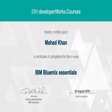 IBM Bluemix Essentials